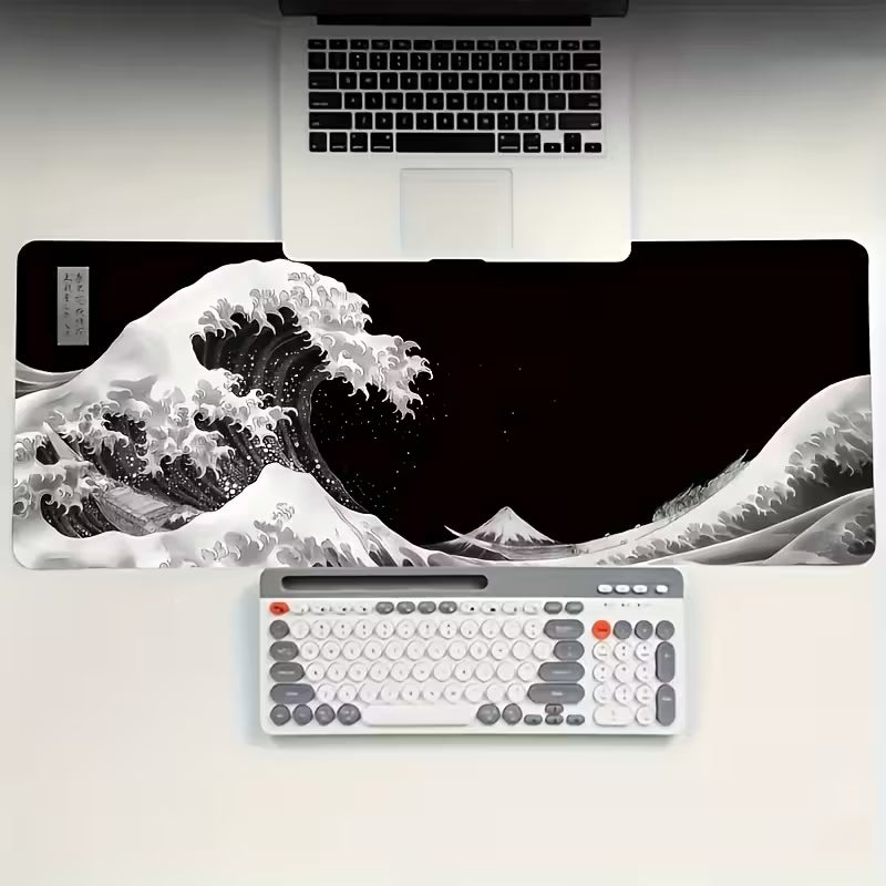 XXL Mouse Pad | Monochrome Wave