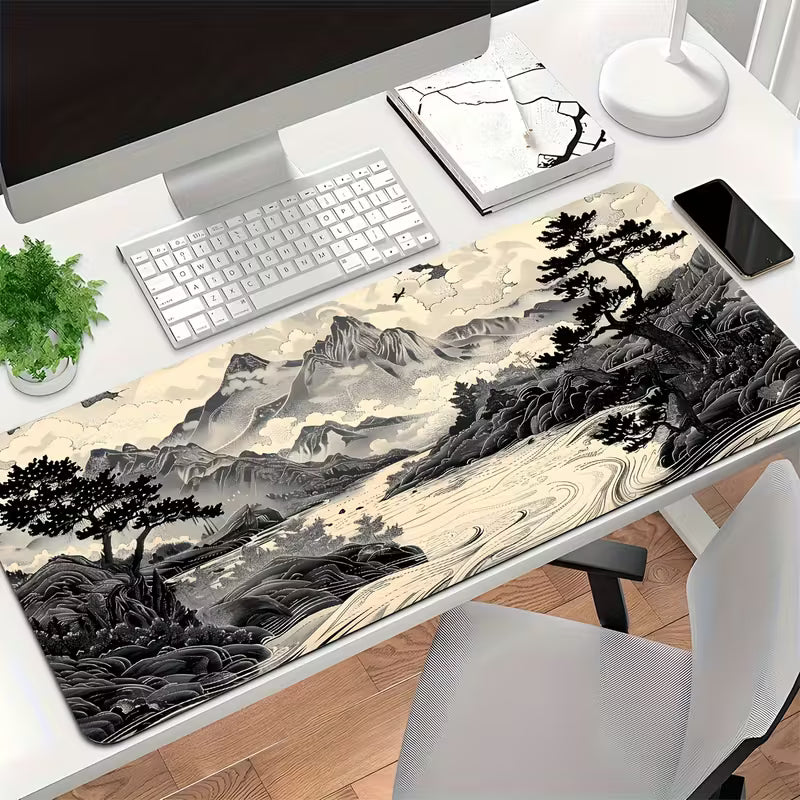 XXL Mouse Pad | Tranquil Mountain Valley