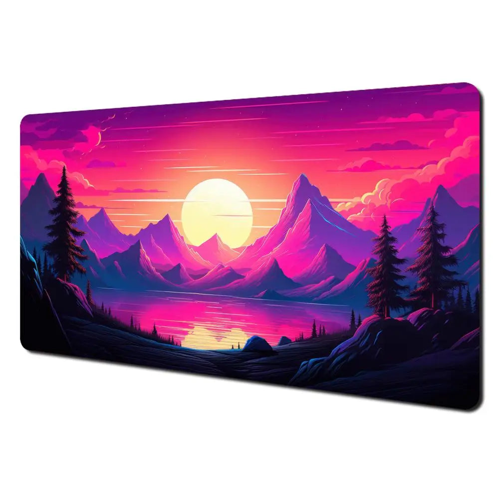 XXL Mouse Pad | Neon Horizon Collection