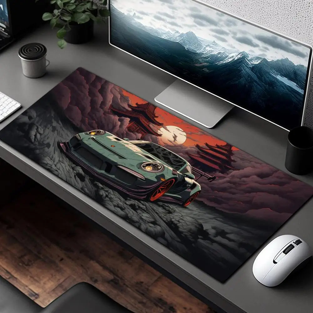 XXL Mouse Pad | Midnight Turbo Temple