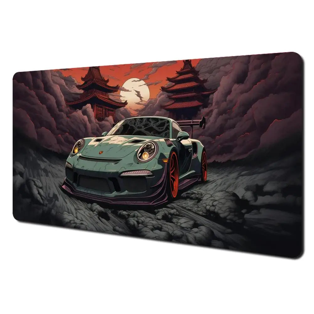 XXL Mouse Pad | Midnight Turbo Temple